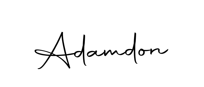 Also we have Adamdon name is the best signature style. Create professional handwritten signature collection using Autography-DOLnW autograph style. Adamdon signature style 10 images and pictures png