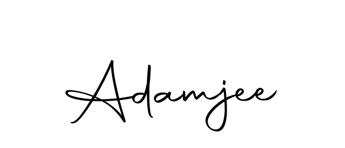 Here are the top 10 professional signature styles for the name Adamjee. These are the best autograph styles you can use for your name. Adamjee signature style 10 images and pictures png