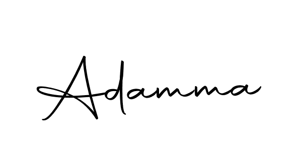 You should practise on your own different ways (Autography-DOLnW) to write your name (Adamma) in signature. don't let someone else do it for you. Adamma signature style 10 images and pictures png