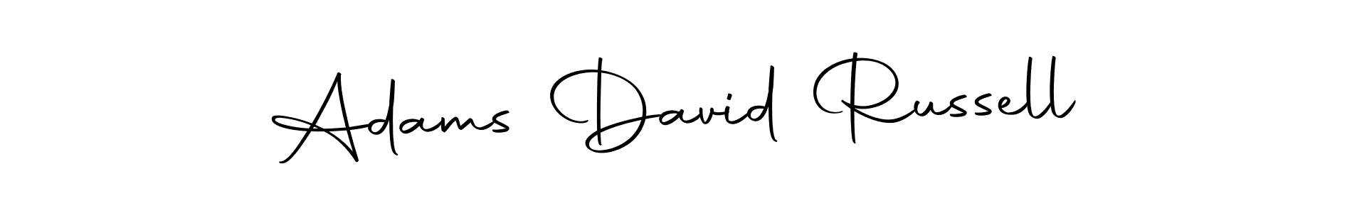 Make a short Adams David Russell signature style. Manage your documents anywhere anytime using Autography-DOLnW. Create and add eSignatures, submit forms, share and send files easily. Adams David Russell signature style 10 images and pictures png