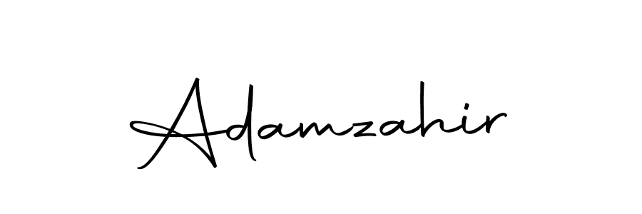 if you are searching for the best signature style for your name Adamzahir. so please give up your signature search. here we have designed multiple signature styles  using Autography-DOLnW. Adamzahir signature style 10 images and pictures png