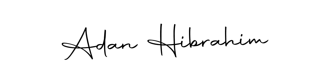 Autography-DOLnW is a professional signature style that is perfect for those who want to add a touch of class to their signature. It is also a great choice for those who want to make their signature more unique. Get Adan Hibrahim name to fancy signature for free. Adan Hibrahim signature style 10 images and pictures png