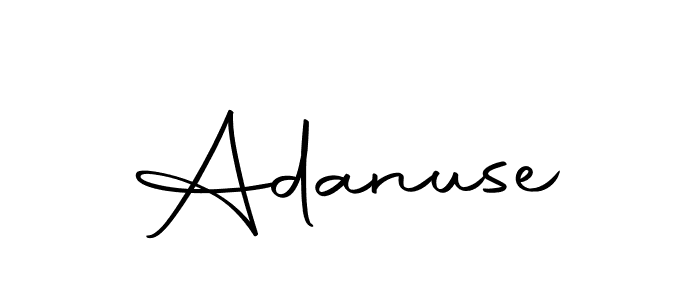 Similarly Autography-DOLnW is the best handwritten signature design. Signature creator online .You can use it as an online autograph creator for name Adanuse. Adanuse signature style 10 images and pictures png
