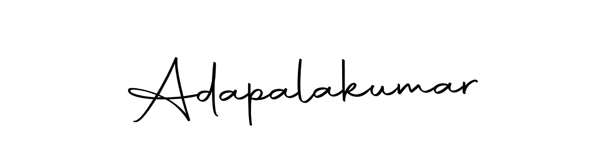 You should practise on your own different ways (Autography-DOLnW) to write your name (Adapalakumar) in signature. don't let someone else do it for you. Adapalakumar signature style 10 images and pictures png