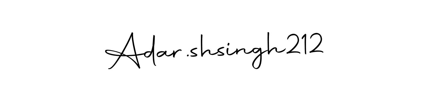 Make a short Adar.shsingh212 signature style. Manage your documents anywhere anytime using Autography-DOLnW. Create and add eSignatures, submit forms, share and send files easily. Adar.shsingh212 signature style 10 images and pictures png