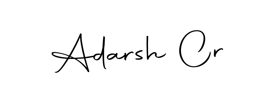 It looks lik you need a new signature style for name Adarsh Cr. Design unique handwritten (Autography-DOLnW) signature with our free signature maker in just a few clicks. Adarsh Cr signature style 10 images and pictures png