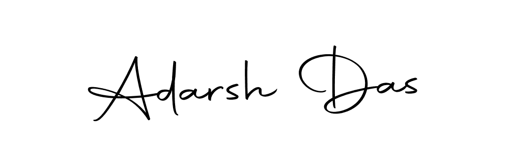 How to make Adarsh Das name signature. Use Autography-DOLnW style for creating short signs online. This is the latest handwritten sign. Adarsh Das signature style 10 images and pictures png