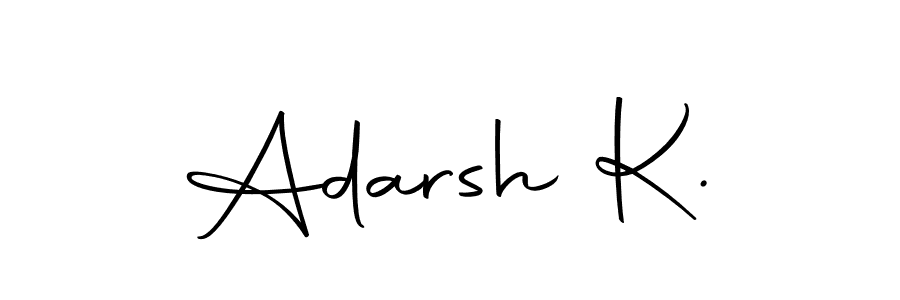 How to Draw Adarsh K. signature style? Autography-DOLnW is a latest design signature styles for name Adarsh K.. Adarsh K. signature style 10 images and pictures png