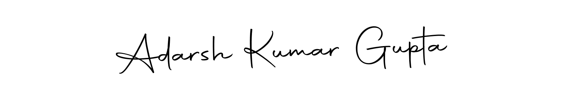 Create a beautiful signature design for name Adarsh Kumar Gupta. With this signature (Autography-DOLnW) fonts, you can make a handwritten signature for free. Adarsh Kumar Gupta signature style 10 images and pictures png
