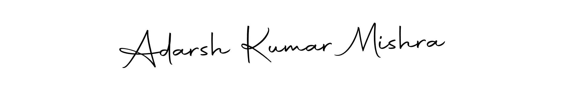Make a beautiful signature design for name Adarsh Kumar Mishra. With this signature (Autography-DOLnW) style, you can create a handwritten signature for free. Adarsh Kumar Mishra signature style 10 images and pictures png