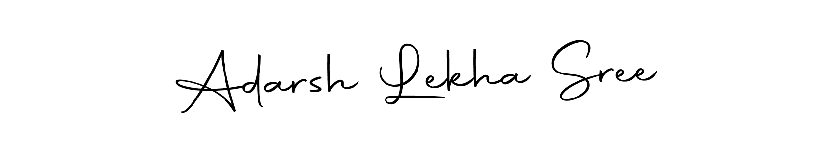 Use a signature maker to create a handwritten signature online. With this signature software, you can design (Autography-DOLnW) your own signature for name Adarsh Lekha Sree. Adarsh Lekha Sree signature style 10 images and pictures png