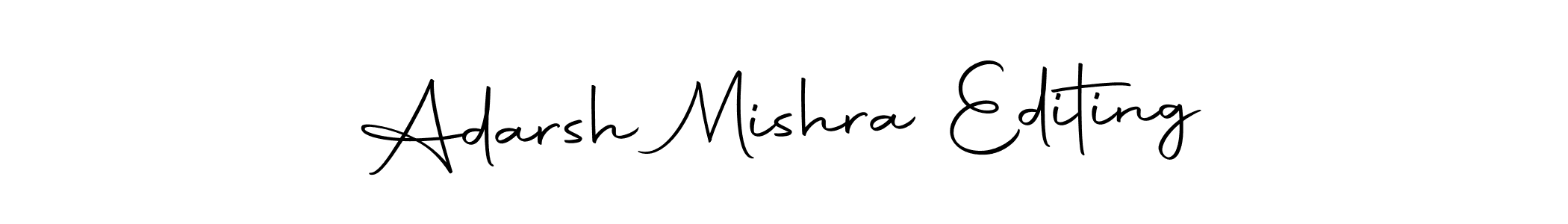 Design your own signature with our free online signature maker. With this signature software, you can create a handwritten (Autography-DOLnW) signature for name Adarsh Mishra Editing. Adarsh Mishra Editing signature style 10 images and pictures png