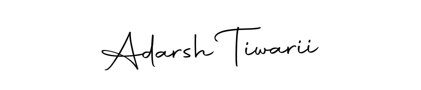 Create a beautiful signature design for name Adarsh Tiwarii. With this signature (Autography-DOLnW) fonts, you can make a handwritten signature for free. Adarsh Tiwarii signature style 10 images and pictures png