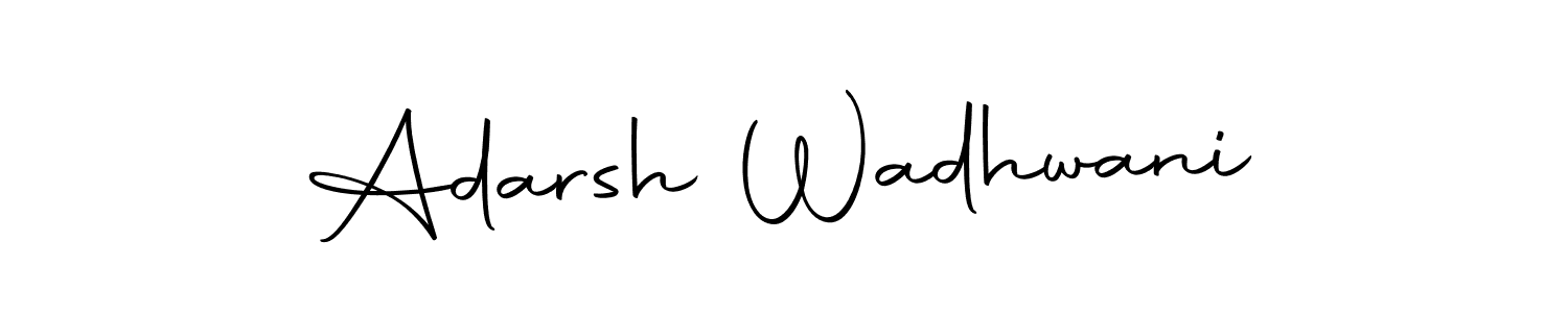 Once you've used our free online signature maker to create your best signature Autography-DOLnW style, it's time to enjoy all of the benefits that Adarsh Wadhwani name signing documents. Adarsh Wadhwani signature style 10 images and pictures png