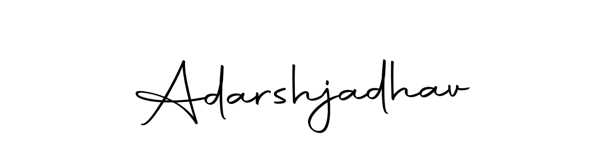 Make a beautiful signature design for name Adarshjadhav. With this signature (Autography-DOLnW) style, you can create a handwritten signature for free. Adarshjadhav signature style 10 images and pictures png