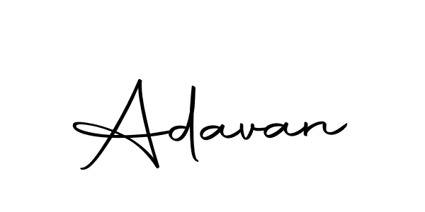 Make a beautiful signature design for name Adavan. With this signature (Autography-DOLnW) style, you can create a handwritten signature for free. Adavan signature style 10 images and pictures png