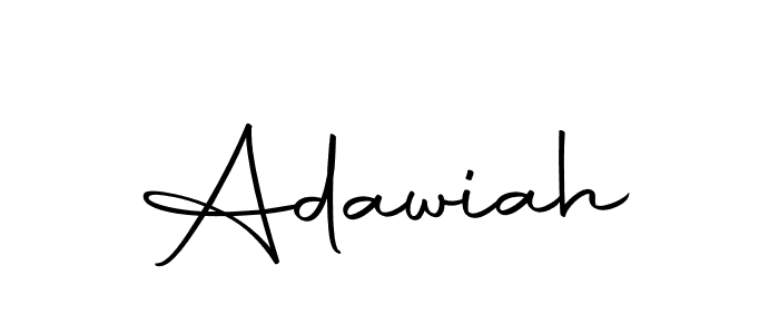 Autography-DOLnW is a professional signature style that is perfect for those who want to add a touch of class to their signature. It is also a great choice for those who want to make their signature more unique. Get Adawiah name to fancy signature for free. Adawiah signature style 10 images and pictures png