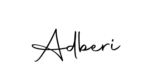 Also we have Adberi name is the best signature style. Create professional handwritten signature collection using Autography-DOLnW autograph style. Adberi signature style 10 images and pictures png