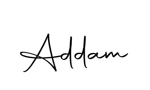 You should practise on your own different ways (Autography-DOLnW) to write your name (Addam) in signature. don't let someone else do it for you. Addam signature style 10 images and pictures png