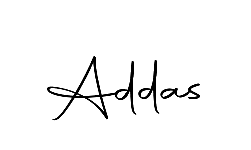 Design your own signature with our free online signature maker. With this signature software, you can create a handwritten (Autography-DOLnW) signature for name Addas. Addas signature style 10 images and pictures png