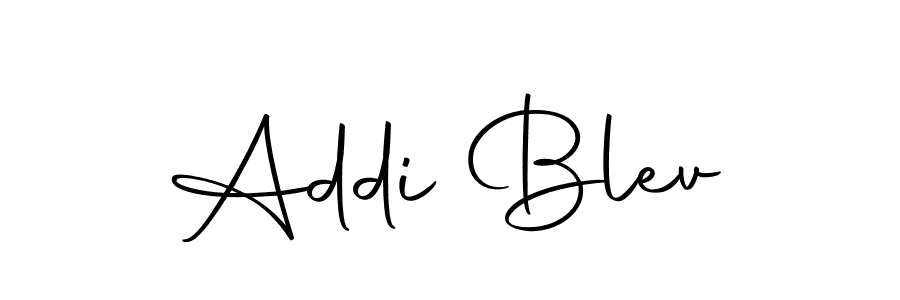 Use a signature maker to create a handwritten signature online. With this signature software, you can design (Autography-DOLnW) your own signature for name Addi Blev. Addi Blev signature style 10 images and pictures png
