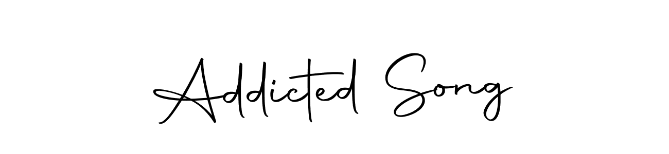 It looks lik you need a new signature style for name Addicted Song. Design unique handwritten (Autography-DOLnW) signature with our free signature maker in just a few clicks. Addicted Song signature style 10 images and pictures png