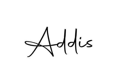 Create a beautiful signature design for name Addis. With this signature (Autography-DOLnW) fonts, you can make a handwritten signature for free. Addis signature style 10 images and pictures png