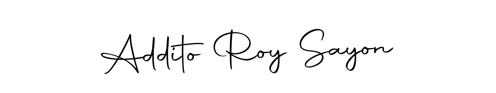 Once you've used our free online signature maker to create your best signature Autography-DOLnW style, it's time to enjoy all of the benefits that Addito Roy Sayon name signing documents. Addito Roy Sayon signature style 10 images and pictures png