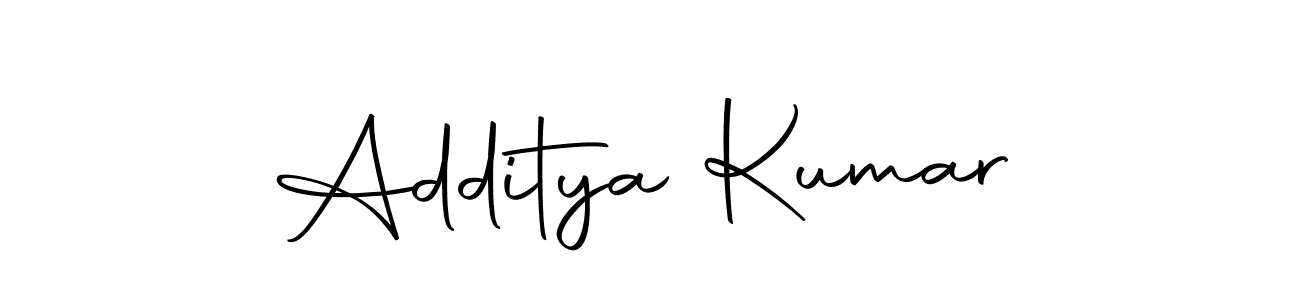 Create a beautiful signature design for name Additya Kumar. With this signature (Autography-DOLnW) fonts, you can make a handwritten signature for free. Additya Kumar signature style 10 images and pictures png