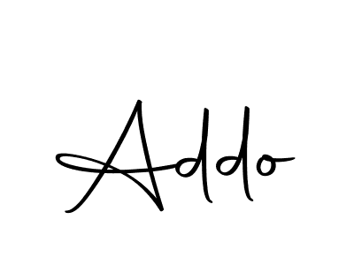 Also we have Addo name is the best signature style. Create professional handwritten signature collection using Autography-DOLnW autograph style. Addo signature style 10 images and pictures png