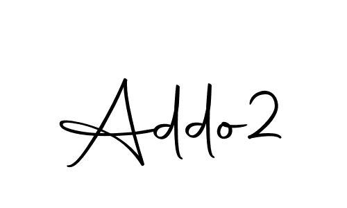 if you are searching for the best signature style for your name Addo2. so please give up your signature search. here we have designed multiple signature styles  using Autography-DOLnW. Addo2 signature style 10 images and pictures png