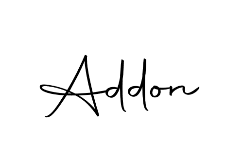 How to make Addon name signature. Use Autography-DOLnW style for creating short signs online. This is the latest handwritten sign. Addon signature style 10 images and pictures png