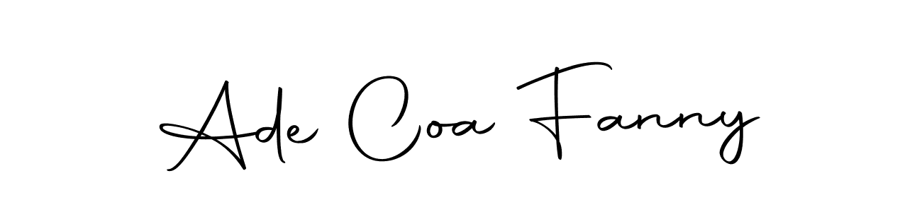The best way (Autography-DOLnW) to make a short signature is to pick only two or three words in your name. The name Ade Coa Fanny include a total of six letters. For converting this name. Ade Coa Fanny signature style 10 images and pictures png