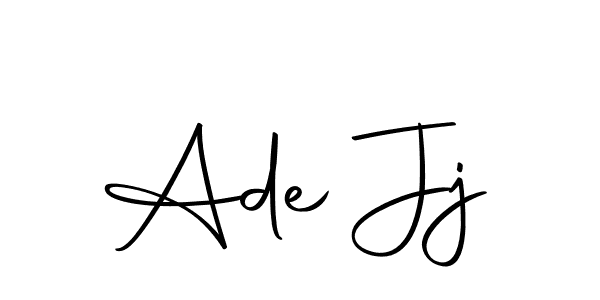 Make a beautiful signature design for name Ade Jj. Use this online signature maker to create a handwritten signature for free. Ade Jj signature style 10 images and pictures png