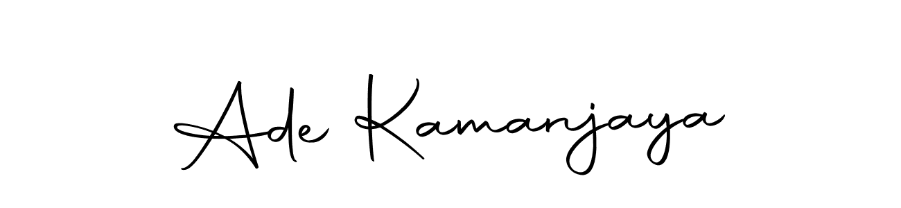 Use a signature maker to create a handwritten signature online. With this signature software, you can design (Autography-DOLnW) your own signature for name Ade Kamanjaya. Ade Kamanjaya signature style 10 images and pictures png