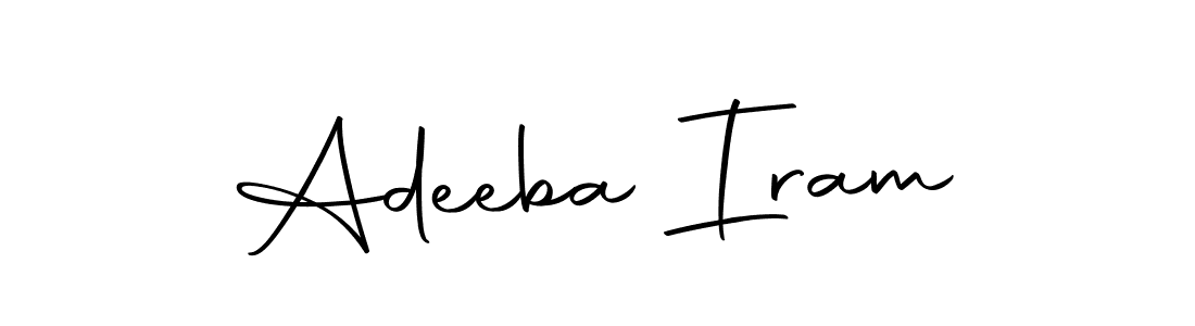 Adeeba Iram stylish signature style. Best Handwritten Sign (Autography-DOLnW) for my name. Handwritten Signature Collection Ideas for my name Adeeba Iram. Adeeba Iram signature style 10 images and pictures png