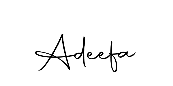 if you are searching for the best signature style for your name Adeefa. so please give up your signature search. here we have designed multiple signature styles  using Autography-DOLnW. Adeefa signature style 10 images and pictures png