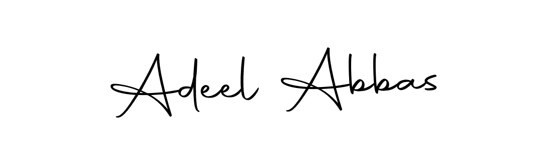 You can use this online signature creator to create a handwritten signature for the name Adeel Abbas. This is the best online autograph maker. Adeel Abbas signature style 10 images and pictures png