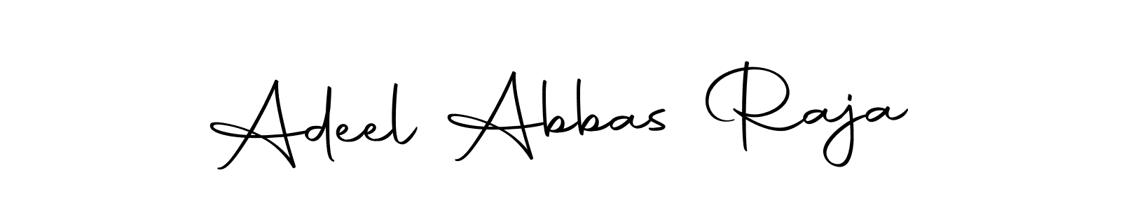 Make a beautiful signature design for name Adeel Abbas Raja. With this signature (Autography-DOLnW) style, you can create a handwritten signature for free. Adeel Abbas Raja signature style 10 images and pictures png