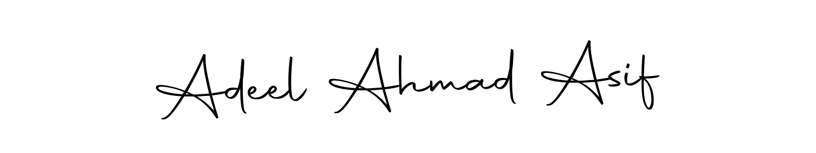 The best way (Autography-DOLnW) to make a short signature is to pick only two or three words in your name. The name Adeel Ahmad Asif include a total of six letters. For converting this name. Adeel Ahmad Asif signature style 10 images and pictures png