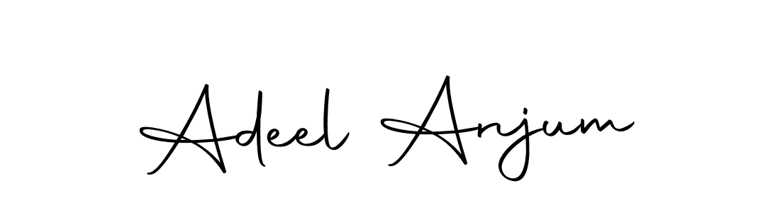 Adeel Anjum stylish signature style. Best Handwritten Sign (Autography-DOLnW) for my name. Handwritten Signature Collection Ideas for my name Adeel Anjum. Adeel Anjum signature style 10 images and pictures png