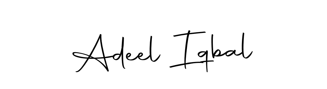 This is the best signature style for the Adeel Iqbal name. Also you like these signature font (Autography-DOLnW). Mix name signature. Adeel Iqbal signature style 10 images and pictures png