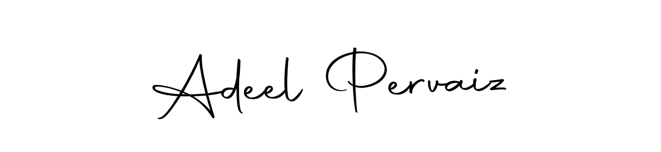 Design your own signature with our free online signature maker. With this signature software, you can create a handwritten (Autography-DOLnW) signature for name Adeel Pervaiz. Adeel Pervaiz signature style 10 images and pictures png