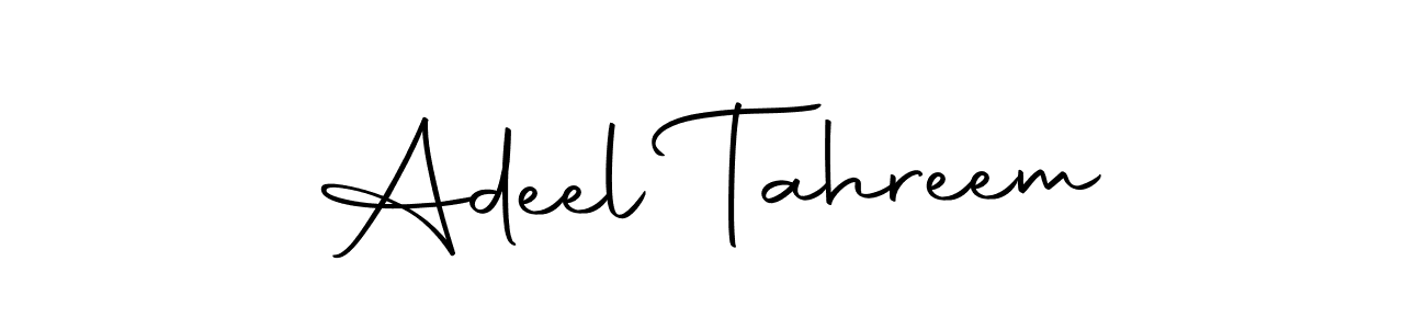 Autography-DOLnW is a professional signature style that is perfect for those who want to add a touch of class to their signature. It is also a great choice for those who want to make their signature more unique. Get Adeel Tahreem name to fancy signature for free. Adeel Tahreem signature style 10 images and pictures png