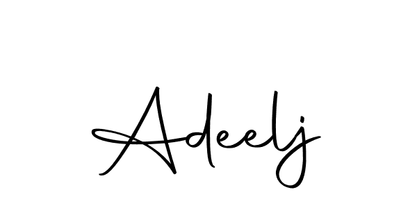 if you are searching for the best signature style for your name Adeelj. so please give up your signature search. here we have designed multiple signature styles  using Autography-DOLnW. Adeelj signature style 10 images and pictures png