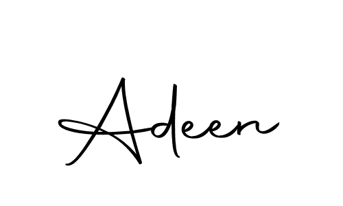 Also we have Adeen name is the best signature style. Create professional handwritten signature collection using Autography-DOLnW autograph style. Adeen signature style 10 images and pictures png