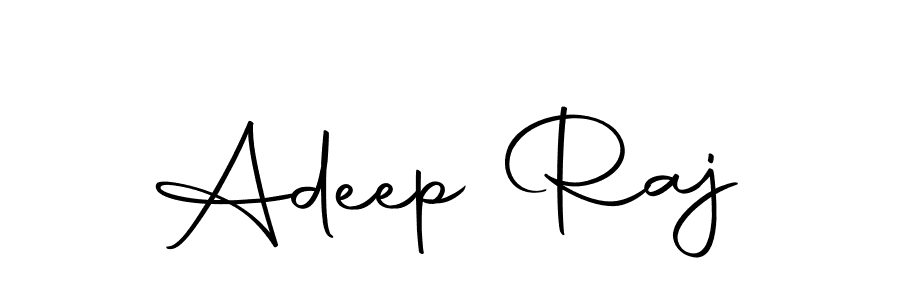 Create a beautiful signature design for name Adeep Raj. With this signature (Autography-DOLnW) fonts, you can make a handwritten signature for free. Adeep Raj signature style 10 images and pictures png