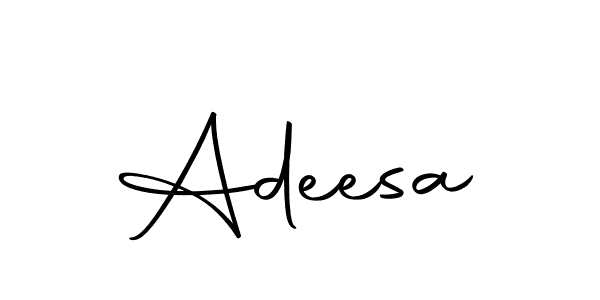 Make a beautiful signature design for name Adeesa. Use this online signature maker to create a handwritten signature for free. Adeesa signature style 10 images and pictures png