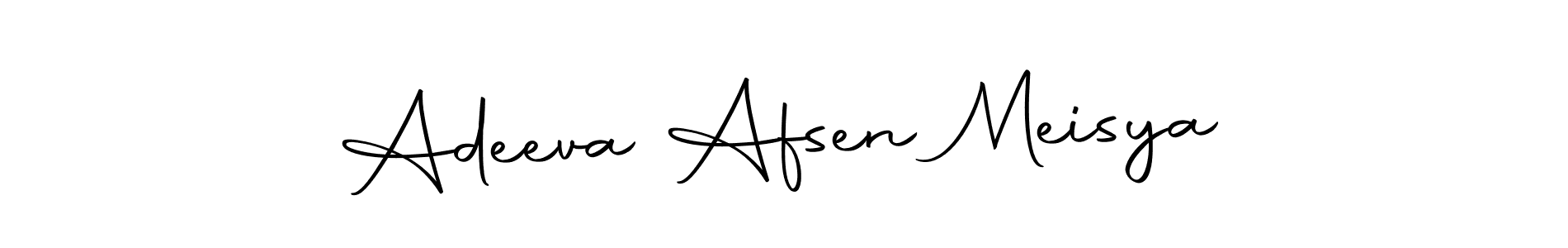 Similarly Autography-DOLnW is the best handwritten signature design. Signature creator online .You can use it as an online autograph creator for name Adeeva Afsen Meisya. Adeeva Afsen Meisya signature style 10 images and pictures png