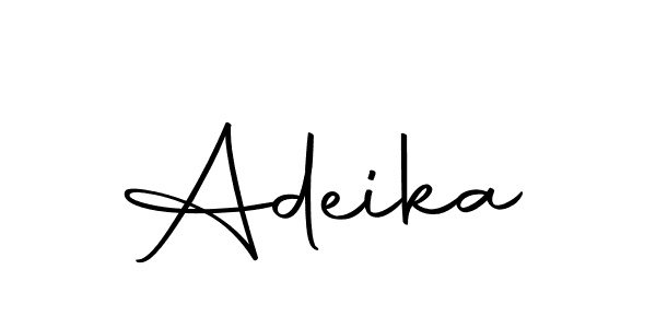 Make a beautiful signature design for name Adeika. With this signature (Autography-DOLnW) style, you can create a handwritten signature for free. Adeika signature style 10 images and pictures png